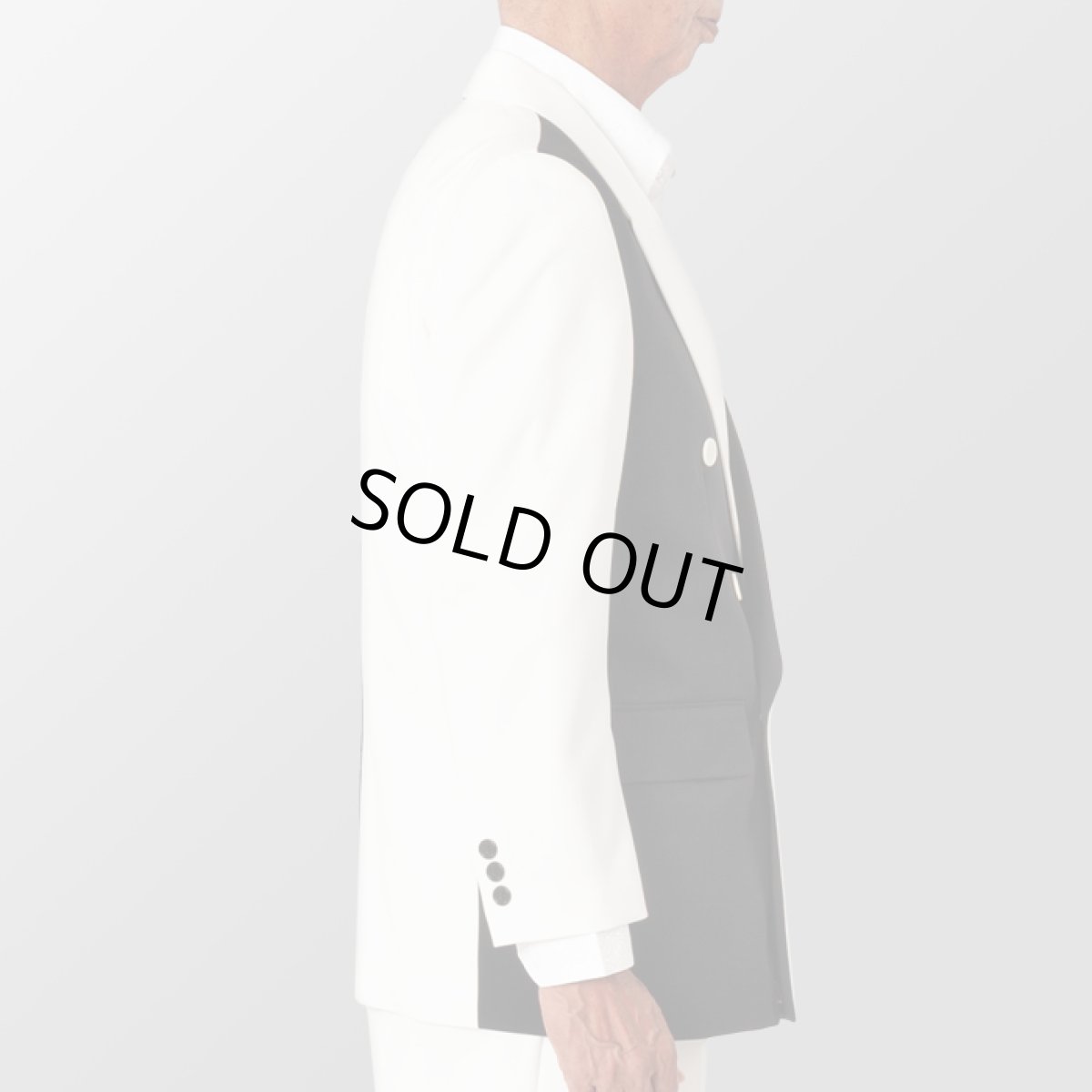 ホワイトXブラック 白X黒 ジャケット