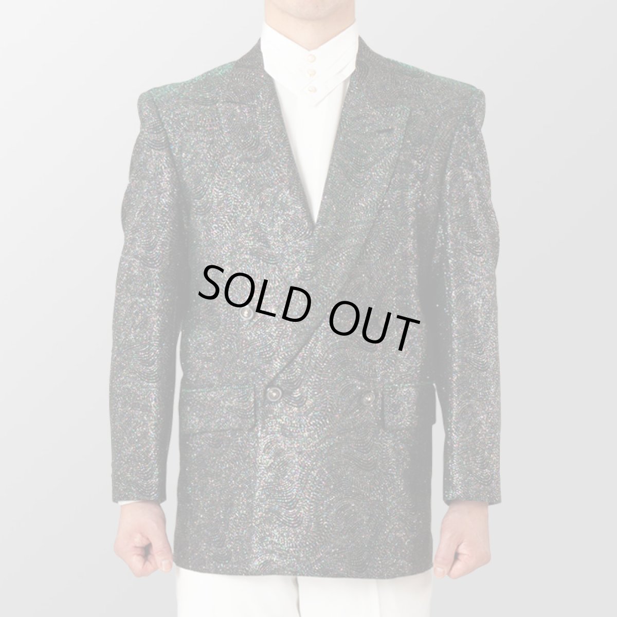 ステージ衣装 カラオケ衣装 シルバー 銀色 ジャケット