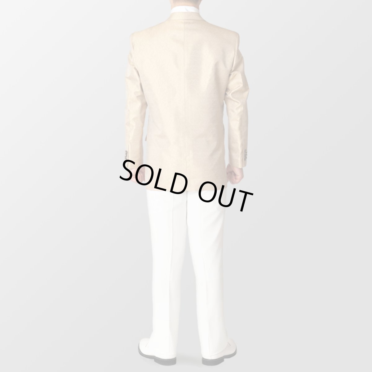 セットアップ例 ゴールド 金 スーツ