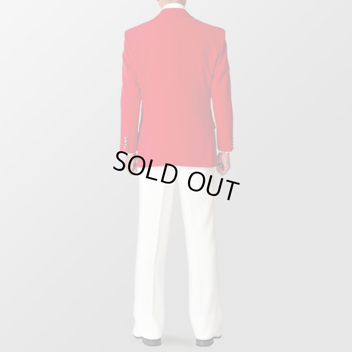 セットアップ例 レッド 赤 スーツ