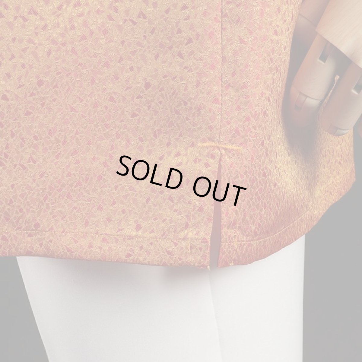 裾スリット オレンジ