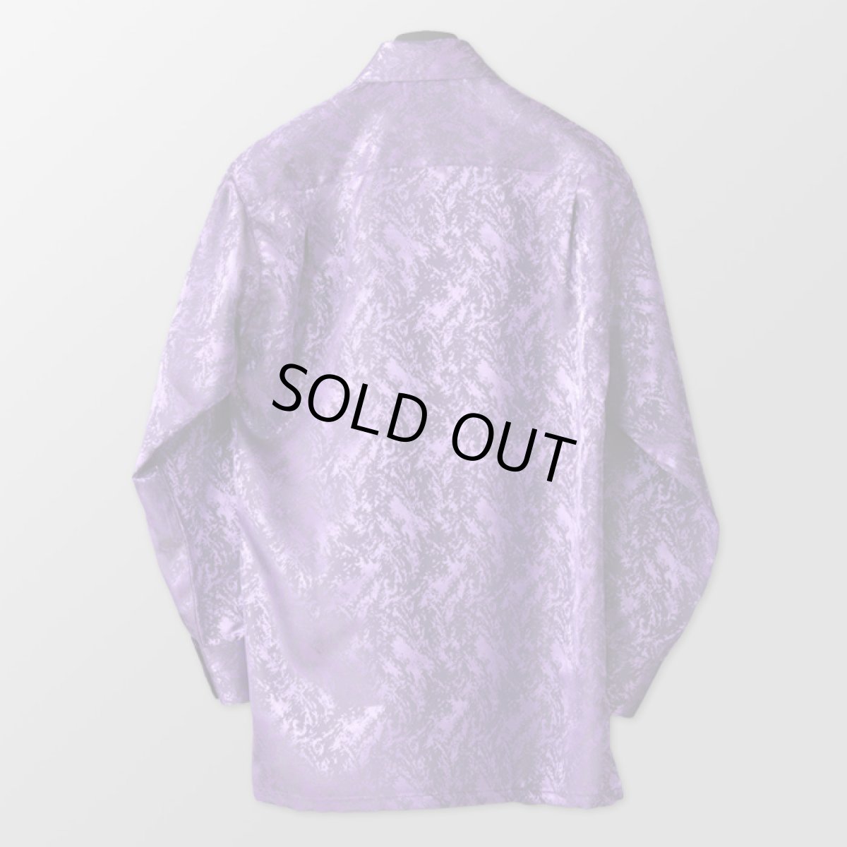 ステージ衣装 パープル 紫 ボタンダウンシャツ