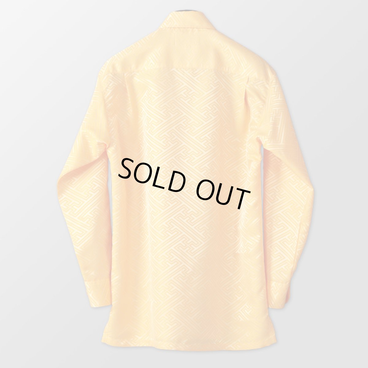 ステージ衣装 イエロー 黄色 ボタンダウンシャツ