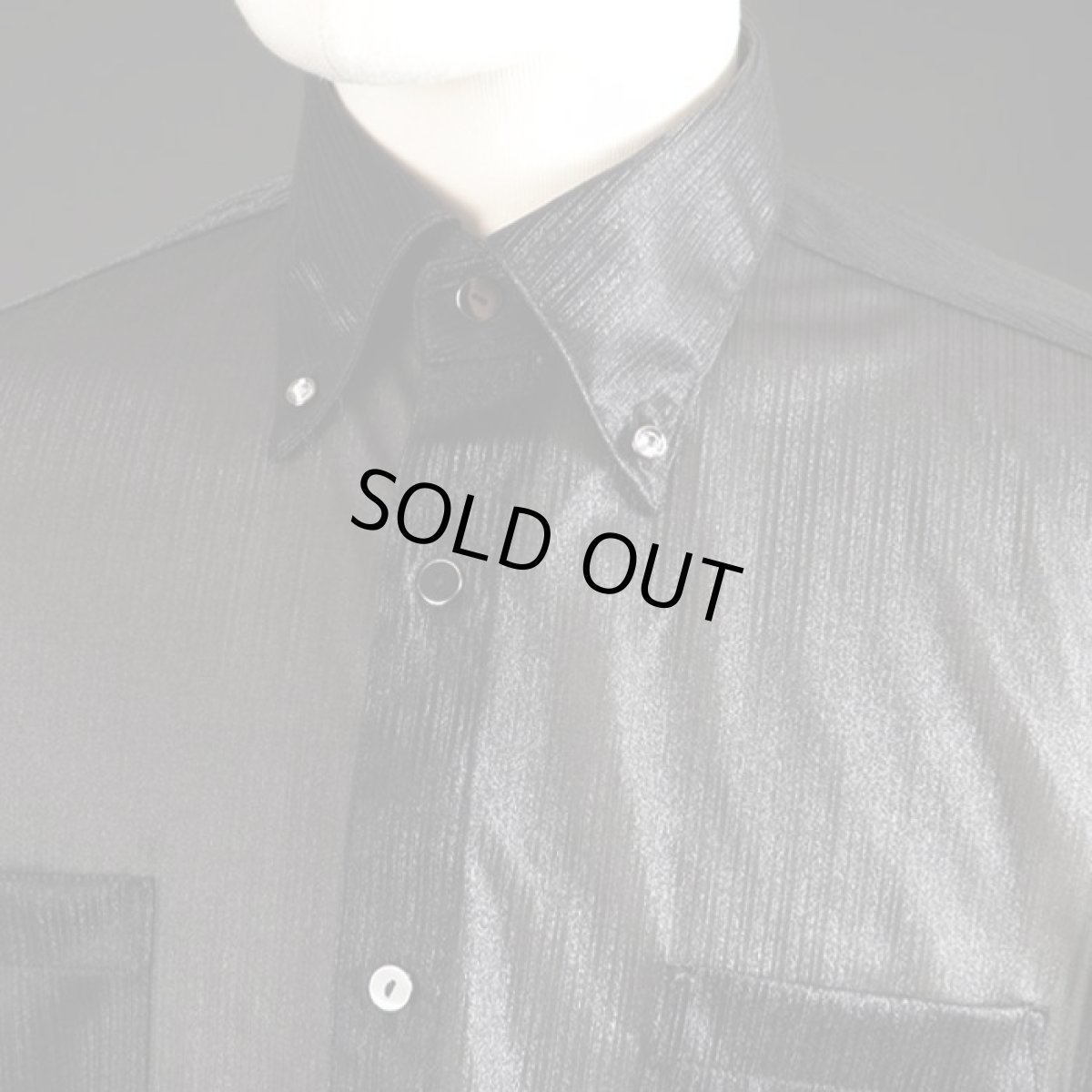 ボタンダウン ブラック