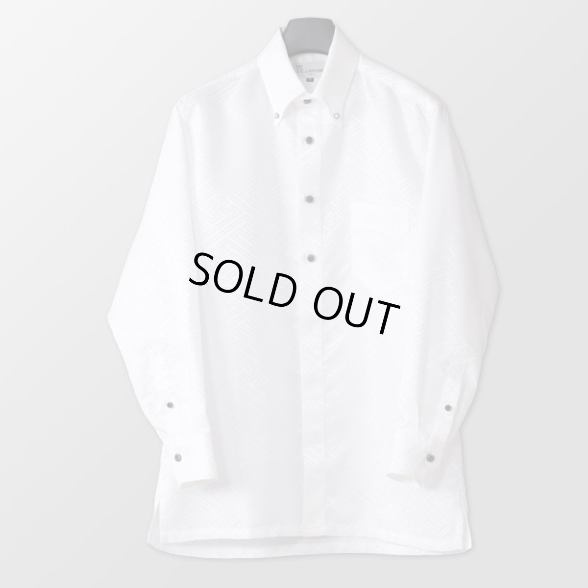 ステージ衣装 ホワイト 白 ボタンダウンシャツ