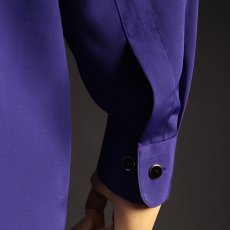 袖ボタン パープル 紫