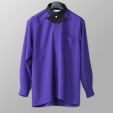 ステージ衣装 パープル 紫 シャツ