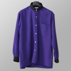 ステージ衣装 パープル 紫 シャツ