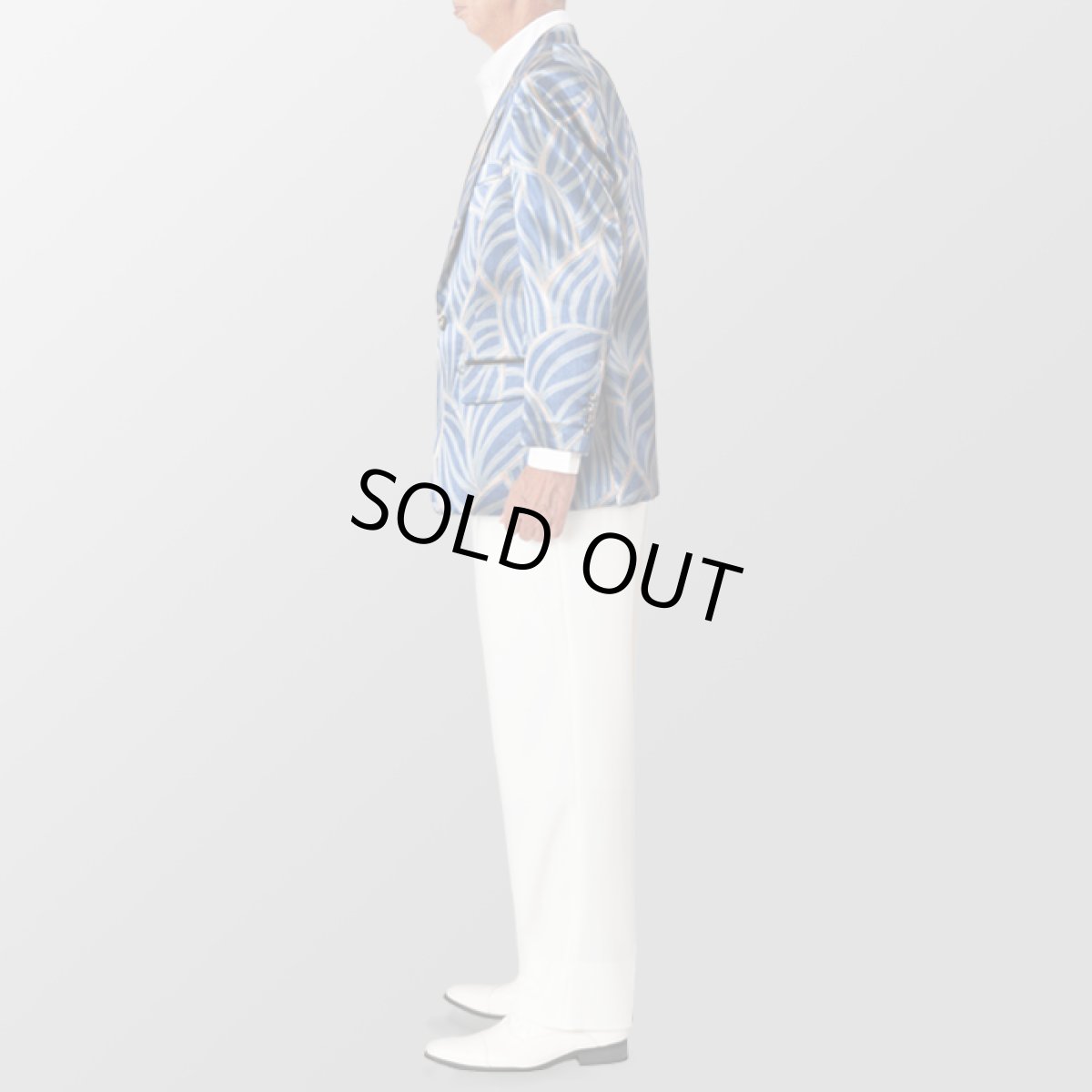 セットアップ例 ブルー 青 スーツ