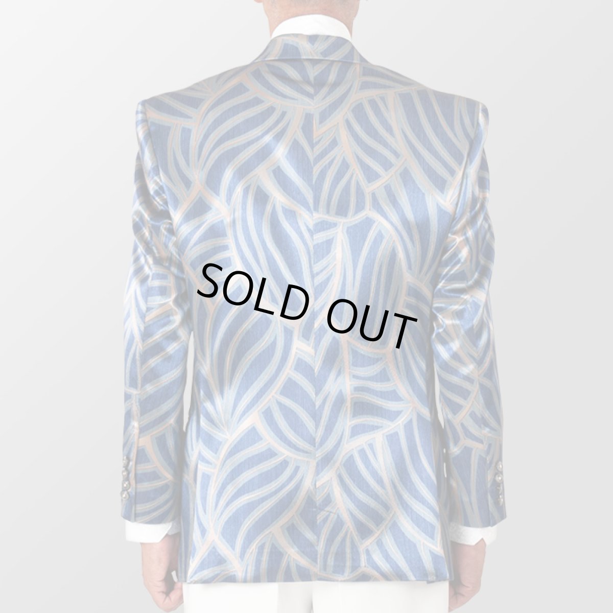 ブルー 青 ジャケット