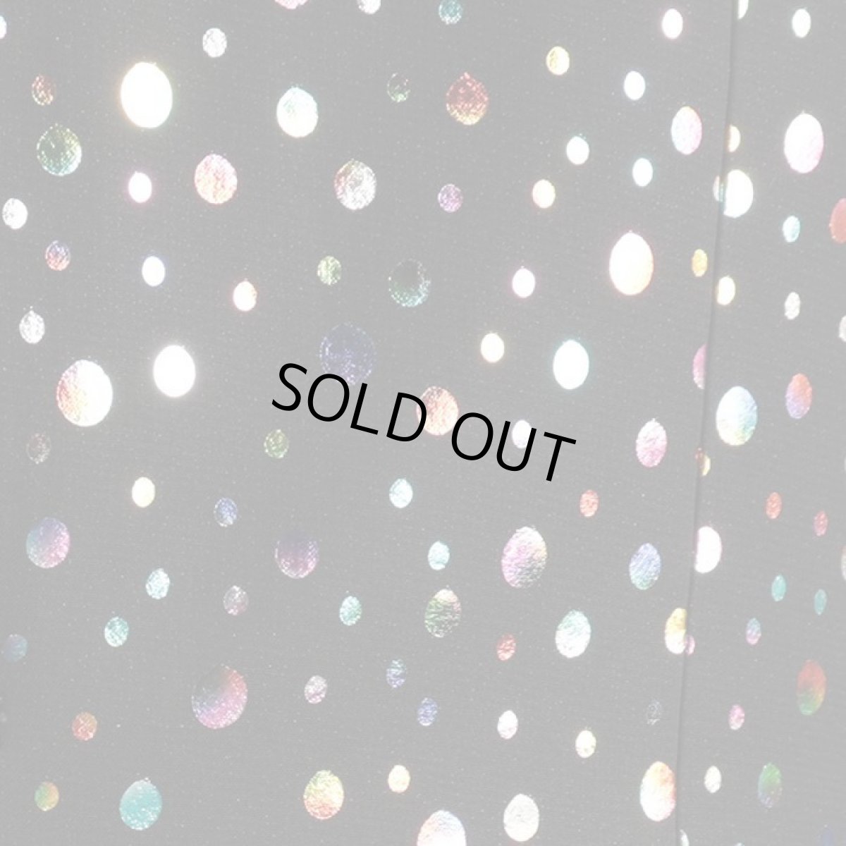 生地感 ブラック 黒 水玉