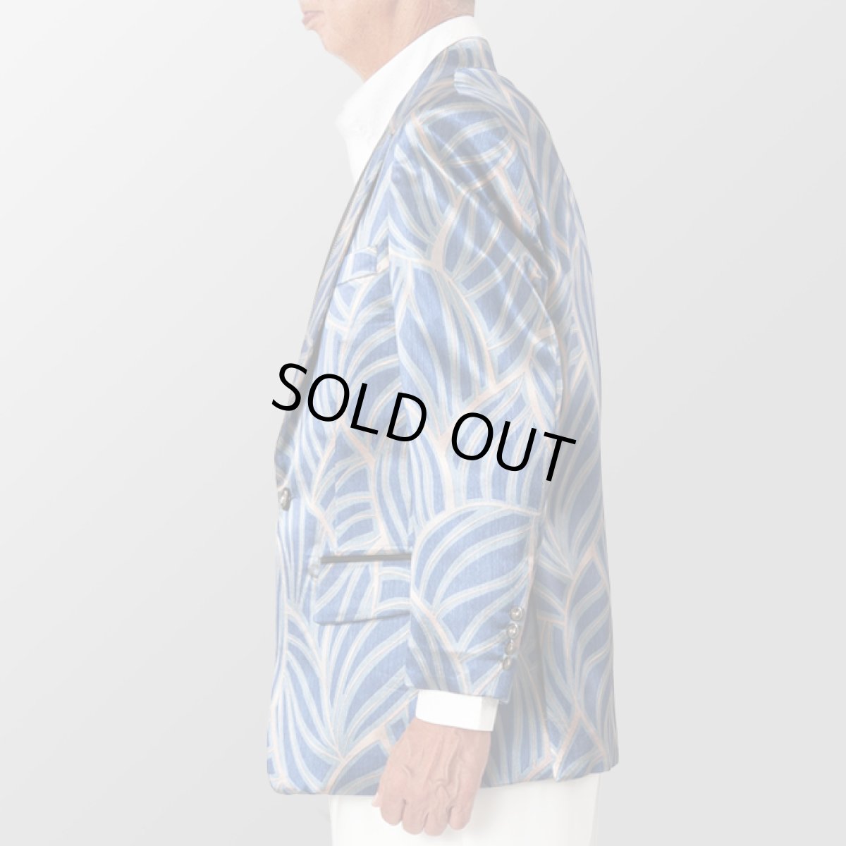 ブルー 青 ジャケット