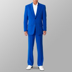 ステージ衣装 カラオケ衣装 セットアップ例 ブルー 青 スーツ