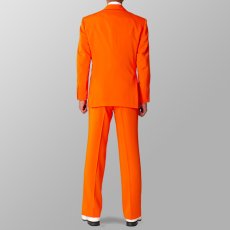 セットアップ例 オレンジ スーツ