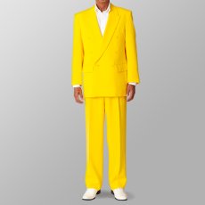 ステージ衣装 カラオケ衣装  セットアップ例 イエロー 黄色 スーツ 