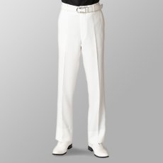 ステージ衣装 カラオケ衣装 ゴルフウェア ホワイト 白 スラックス