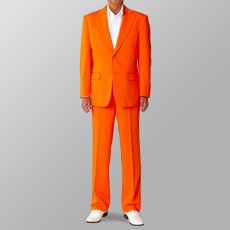 ステージ衣装 カラオケ衣装 セットアップ例 オレンジ スーツ