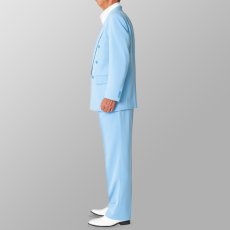 ライトブルー 水色 スーツ