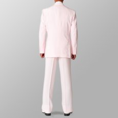 セットアップ例 ライトピンク スーツ