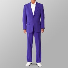 ステージ衣装 カラオケ衣装 セットアップ例 パープル 紫 スーツ