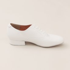 ステージ衣装 白靴 レザーシューズ ホワイト