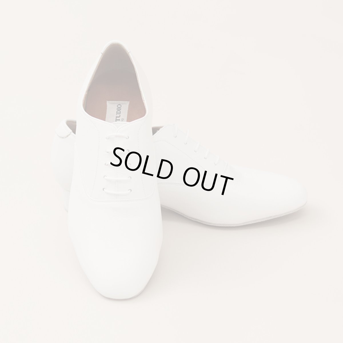 ステージ衣装 白靴 レザーシューズ ホワイト